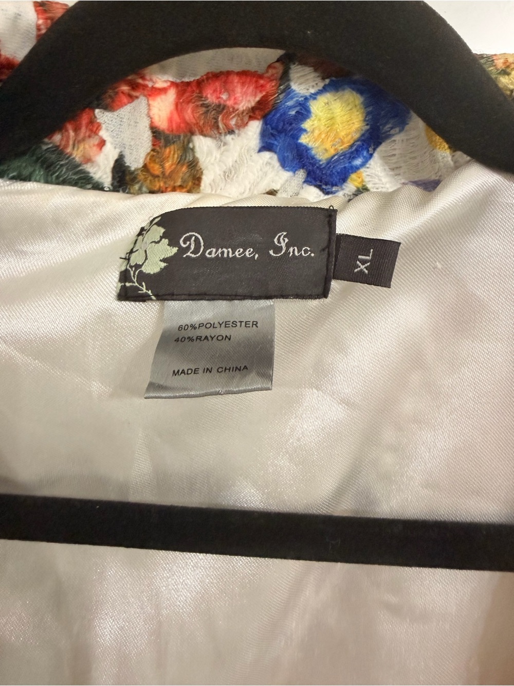 Diane Von Furstenberg Floral Lace Blazer in Multicolor - Picture 2 of 3
